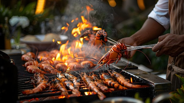 Grilled Oysters with Hot Sauce for Barbecue Lovers