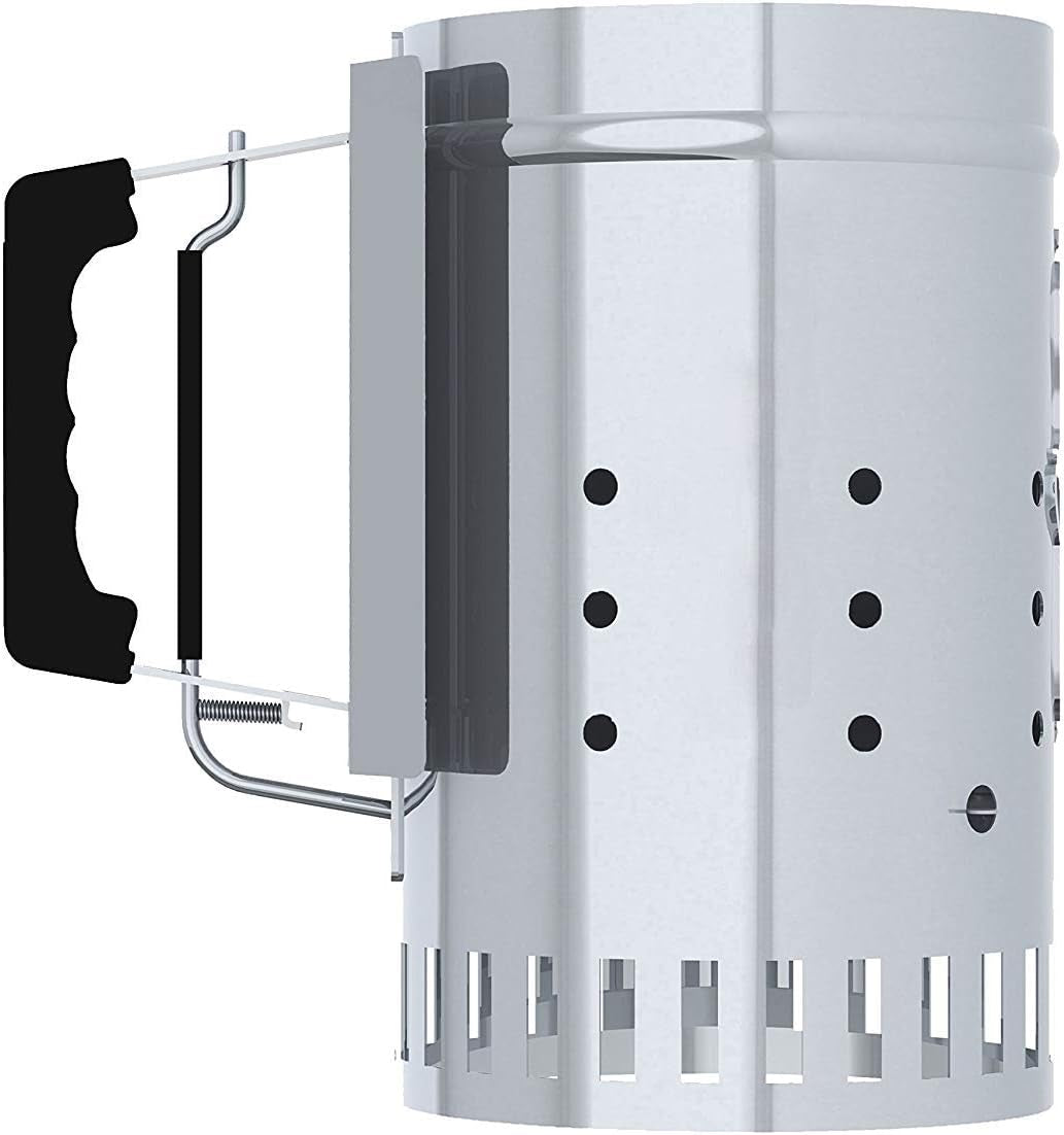 Char-Griller 19586 Charcoal Chimney Starter, Stainless