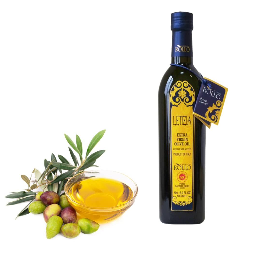 Letizia Sicilian Extra Virgin Olive Oil DOP 500 Ml