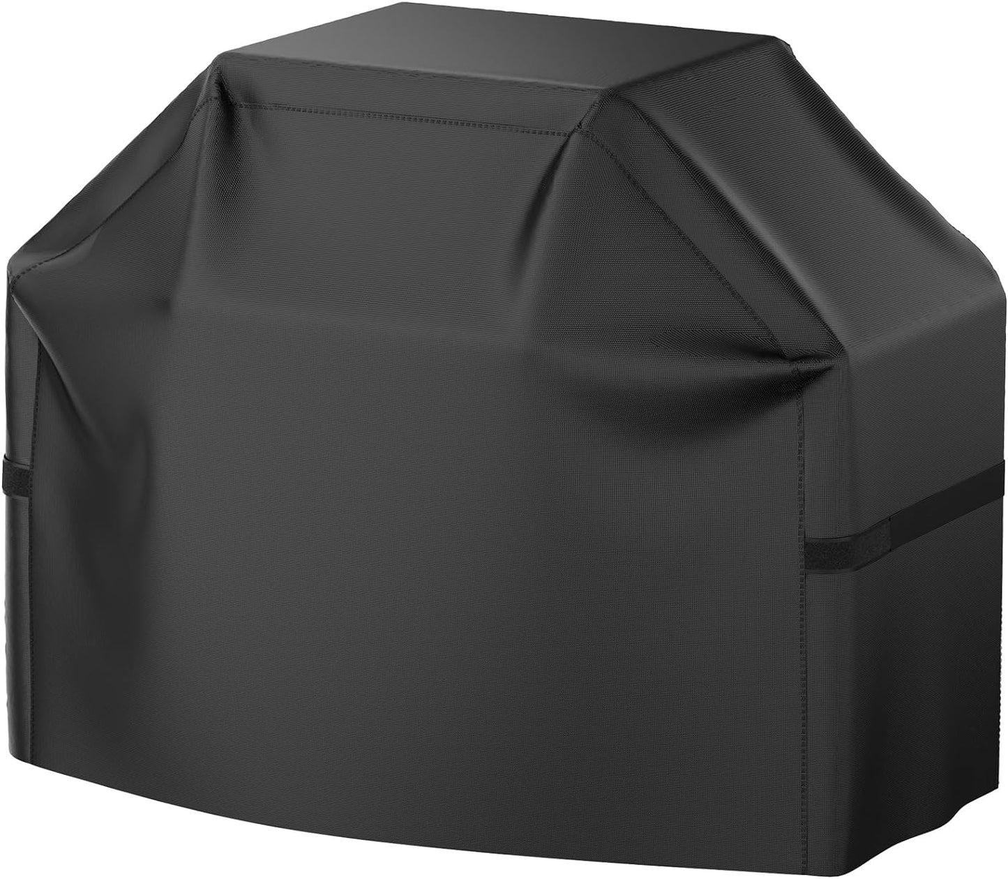 Grill Cover, 58 Inch Heavy Duty BBQ Gas Grill Cover for Outdoor Grill, Waterproof, Weather Resistant, Anti-Uv, Rip-Proof, Fade Resistant Barbecue Cover with Hook-And-Loop Straps for Most Grills