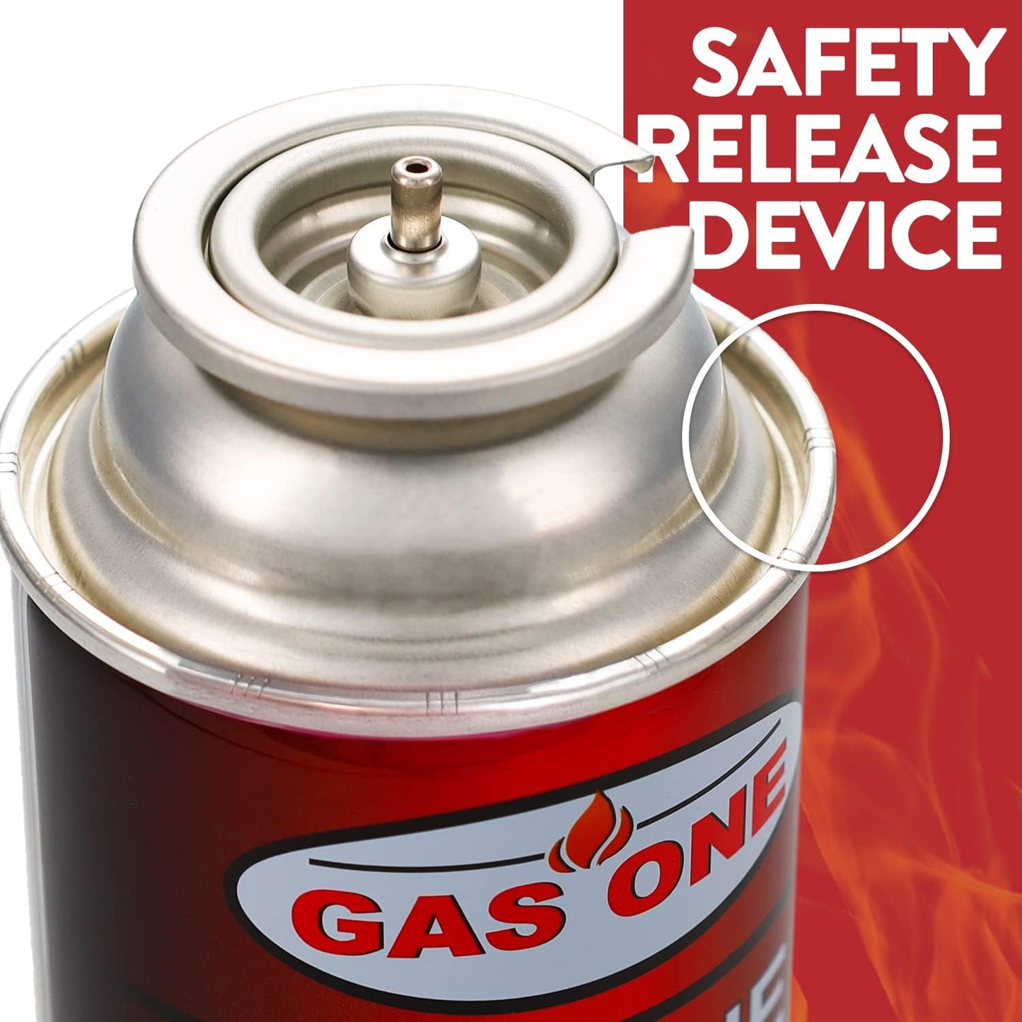12 Butane Fuel Gasone Canisters for Portable Camping Stoves