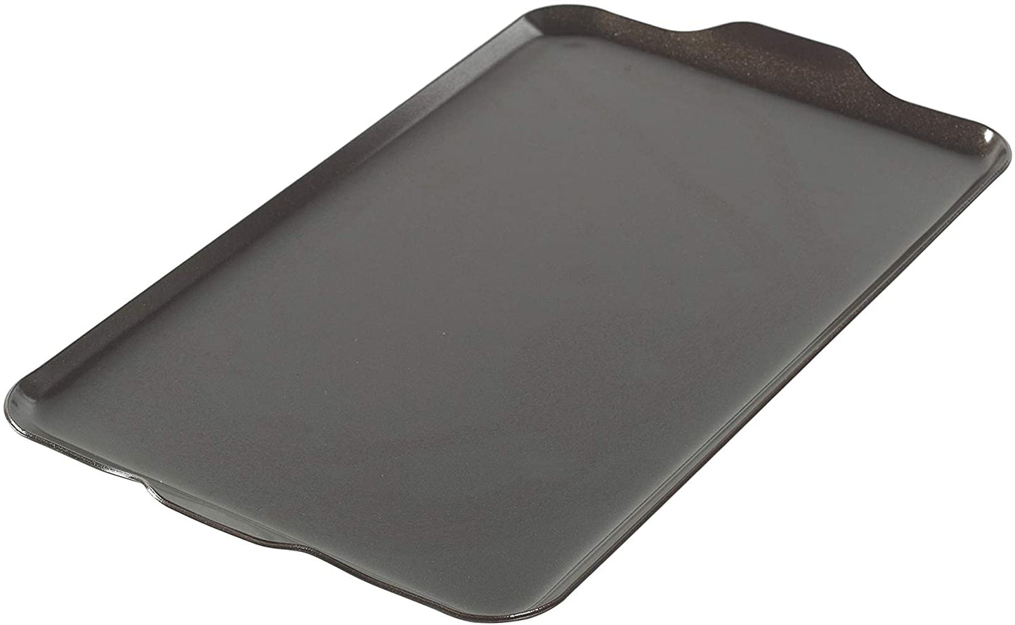 Nordic Ware Two Burner Griddle, 10.3 X 17.4 Inches, Non-Stick, Black
