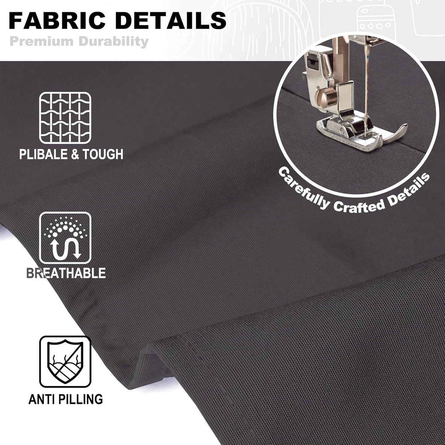 Chef Canvas Apron for Men Women,Cross Back Kitchen Bib Apron with 4 Pockets,For Cooking Hairstylist Work