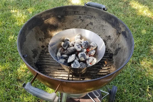 Uniflasy BBQ Whirlpool for Weber Kettle 22, 26.75 Inches WSM Weber Smokey Mountain for Big Green Egg XL Kamado Cone Kettle Charcoal Grill Accessories for Weber Master Touch 22