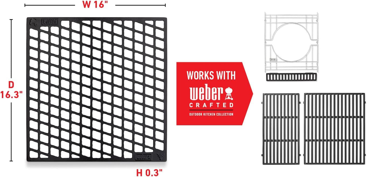 Weber Crafted Dual Sided Sear Grate