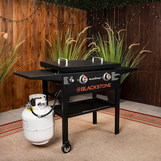 Blackstone 5003 28” Griddle Hard Cover, Powder Coated Steel, Black