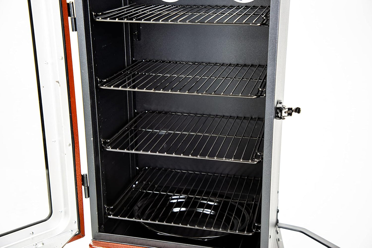 Pit Boss Grills PBV3G1 Vertical Smoker, Red Hammertone 684 Sq Inches (Pack of 1)