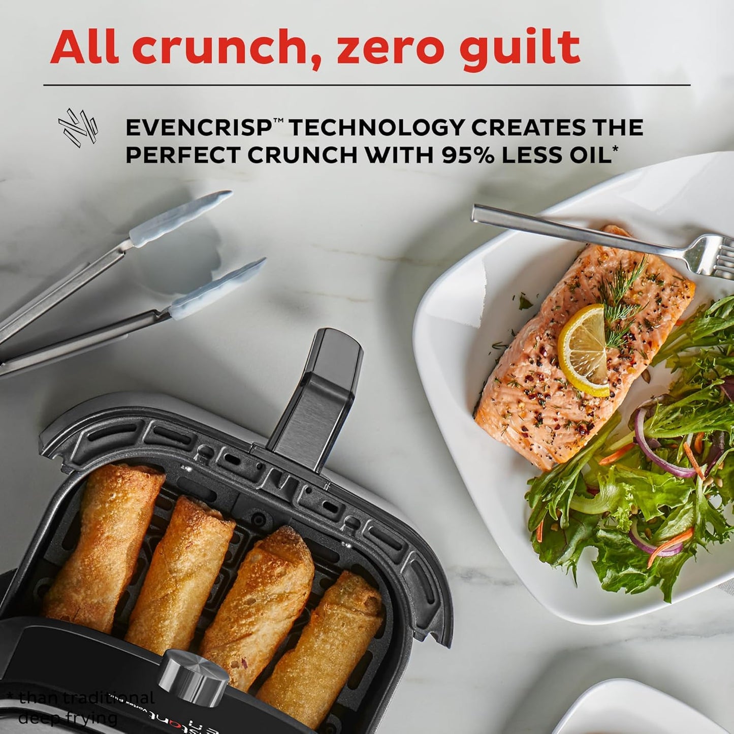 Instant Pot Vortex plus 6QT XL Air Fryer, 6-In-1, Broils, Dehydrates, Crisps, Roasts, Reheats, Bakes for Quick Easy Meals, 100+ In-App Recipes, Dishwasher-Safe, from the Makers of Instant Pot, Black
