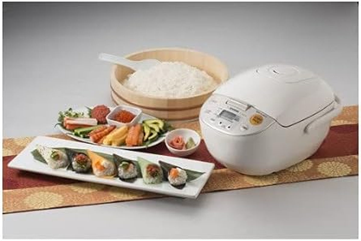 Zojirushi NL-AAC10 Micom Rice Cooker (Uncooked) and Warmer, 5.5 Cups/1.0-Liter