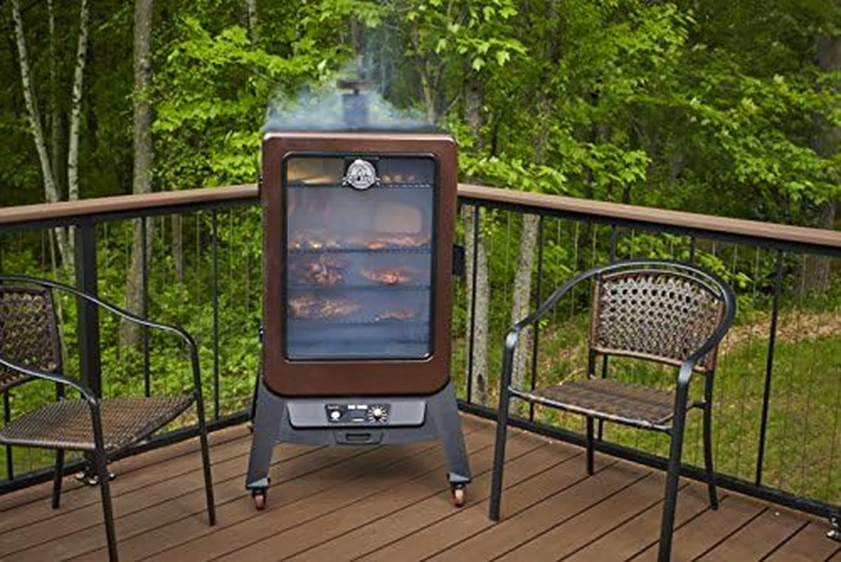 Pit Boss Grills 77550 5.5 Pellet Smoker, 850 Sq Inch, Copper