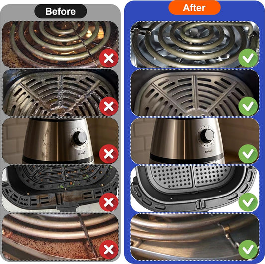 Palksky Air Fryer Cleaning Tools, Airfryer Cleaner Brush, 6 PCS Air Fryer Accessories