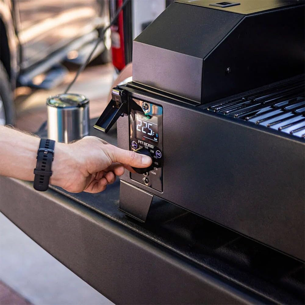 Pit Boss Table Top Pellet Grill, Matte Black - PB150PPG