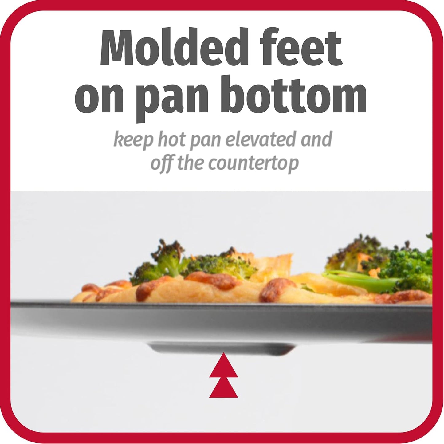 Goodcook Airperfect Non-Stick 14” Pizza Pan – Pizza Tray for Oven, Perforated round Pizza Pan, Carbon Steel Baking Pan, Homemade, Frozen & Leftover Slices