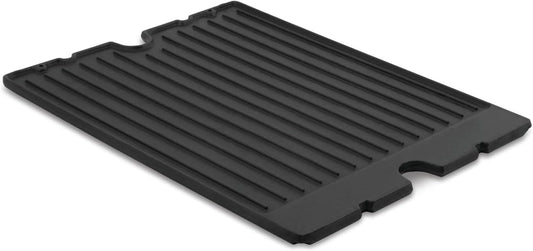 Broil King 11242 Exact Fit Cast Iron Griddle, Baron, Crown Series Gas Grills, and Crown Pellet Grills, Black