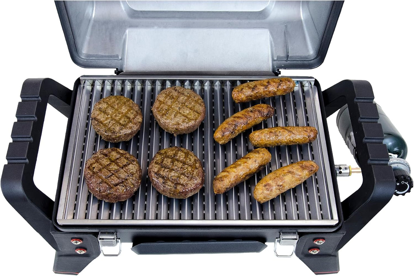 Charbroil® Grill2Go X200 Amplifire Cooking Technology 1-Burner Portable Propane Gas Stainless Steel Grill - 21401734