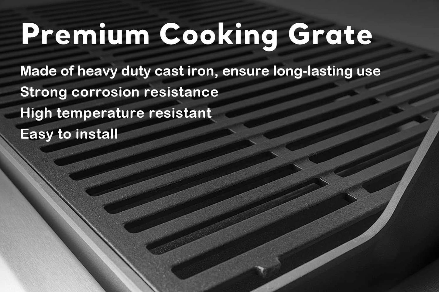 Grill Parts for Weber Spirit E310, 17.5" Grill Grates for Weber Spirit 300 and Spirit II 300, Spirit E/S310 E/S315 320 330 SP320, Spirit 700, Genesis 1000-3500, Gold & Silver B/C Gas Grill, 7638 7639