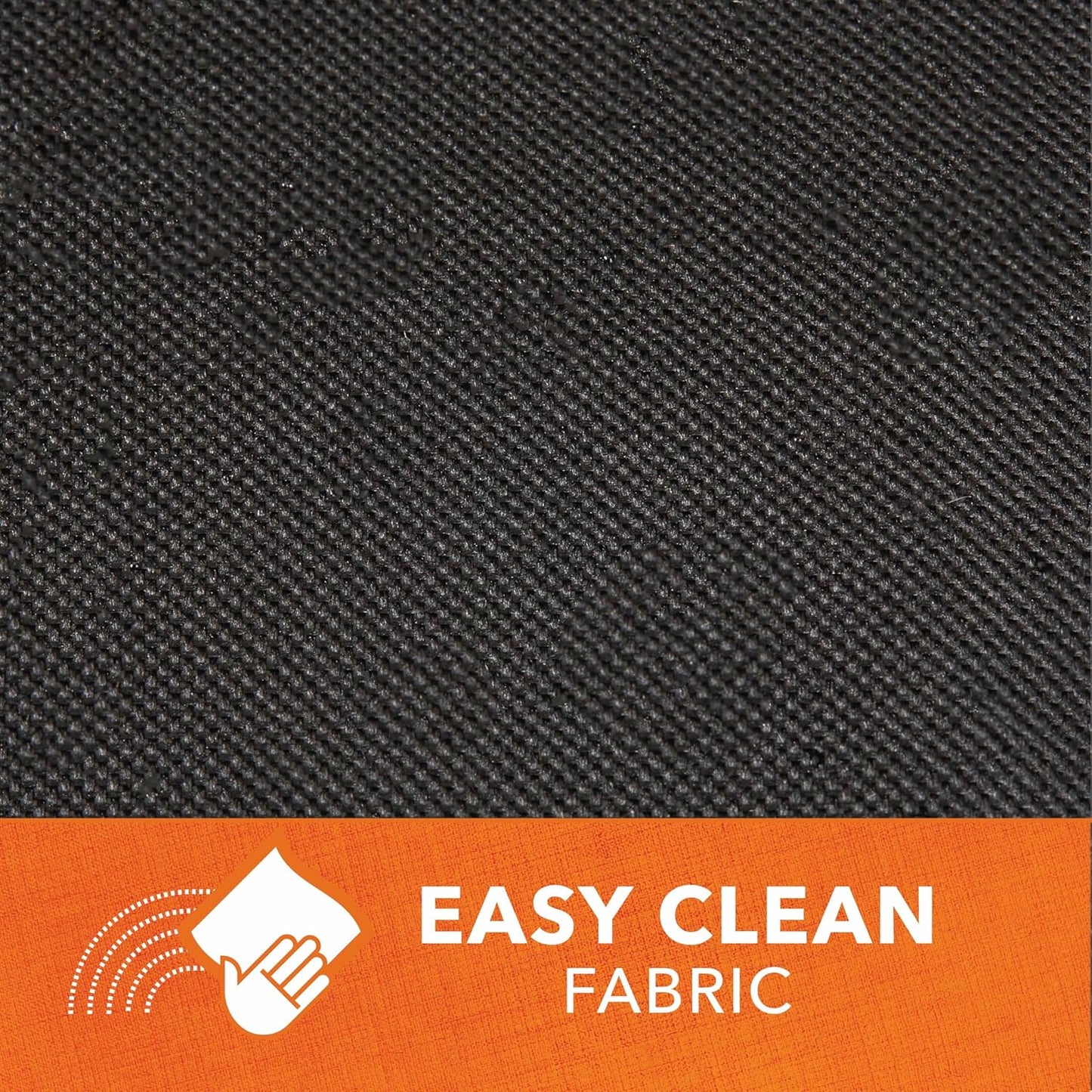 Modern Leisure 2974 Basics Walk-A-Bout Charcoal Grill Cover (21.5 L X 21.5 D X 14.5 H Inches) Water-Resistant, Black