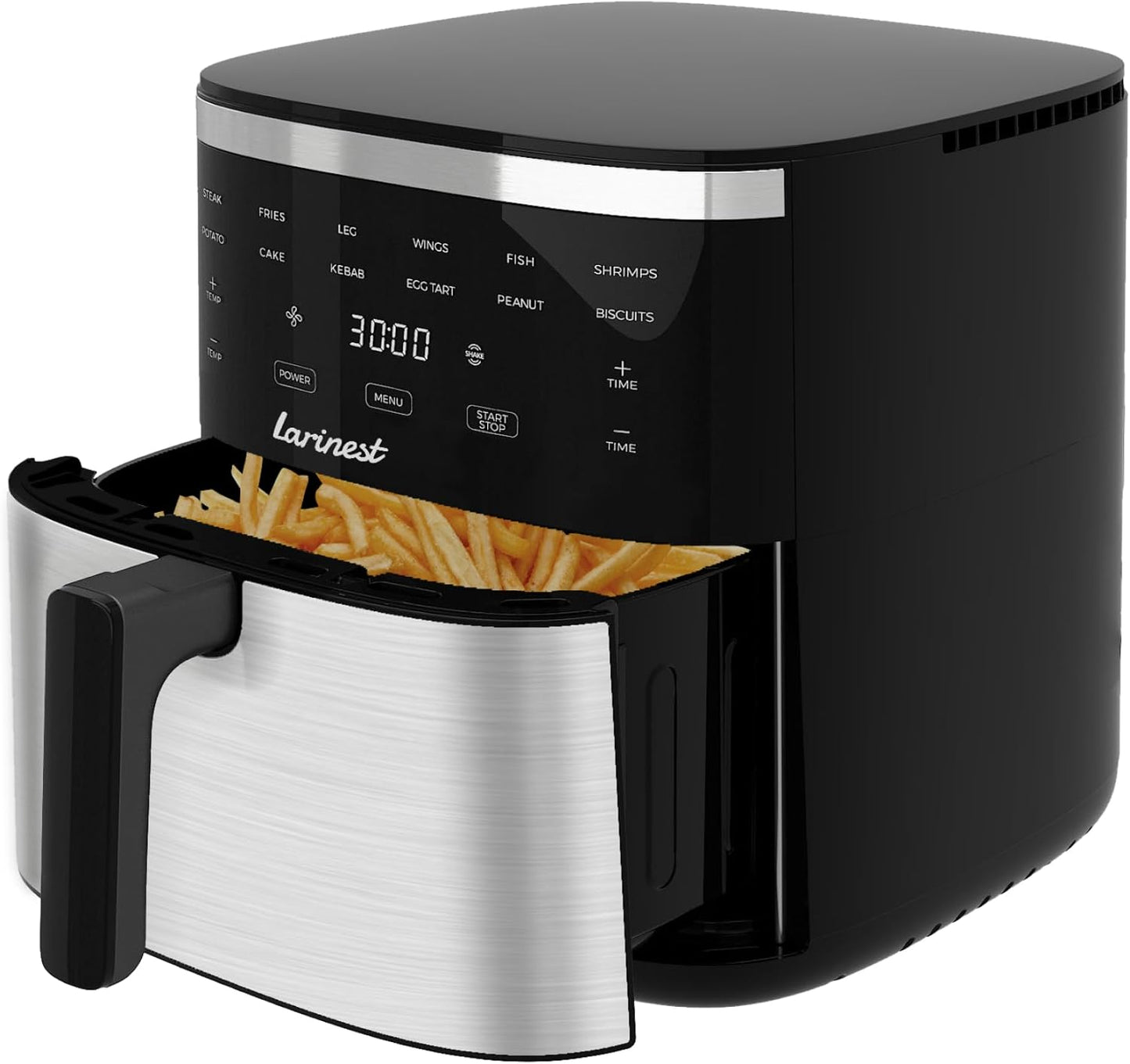 Air Fryer, 7.4-Quart,Crisping, Roasting, Dehydrating, and Reheating Non-Stick,Stainless Steel