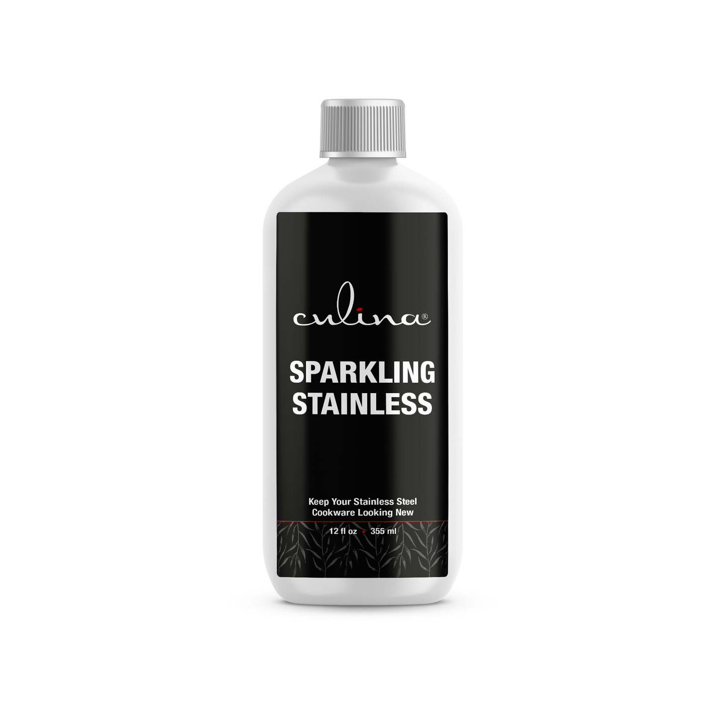 Culina Stainless Steel Cleaner for Cookware & Appliances | 12 oz | Kosher OU Certified | Made in USA - Livananatural