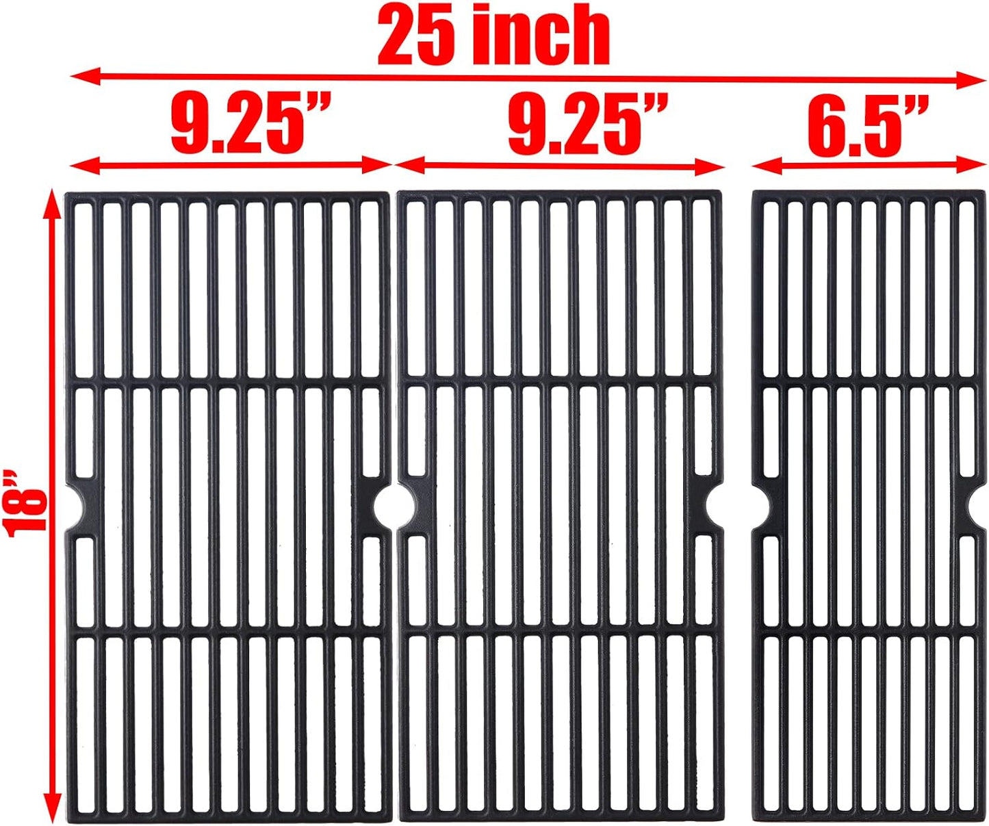 Charbrofire 463342119 463347017 Grates Grill Replacement Parts for Charbroil Grill Grates 463335517 463376017 463347418 463347519 463342118 463347518 463332718 G470-0003-W1 G470-0002-W1