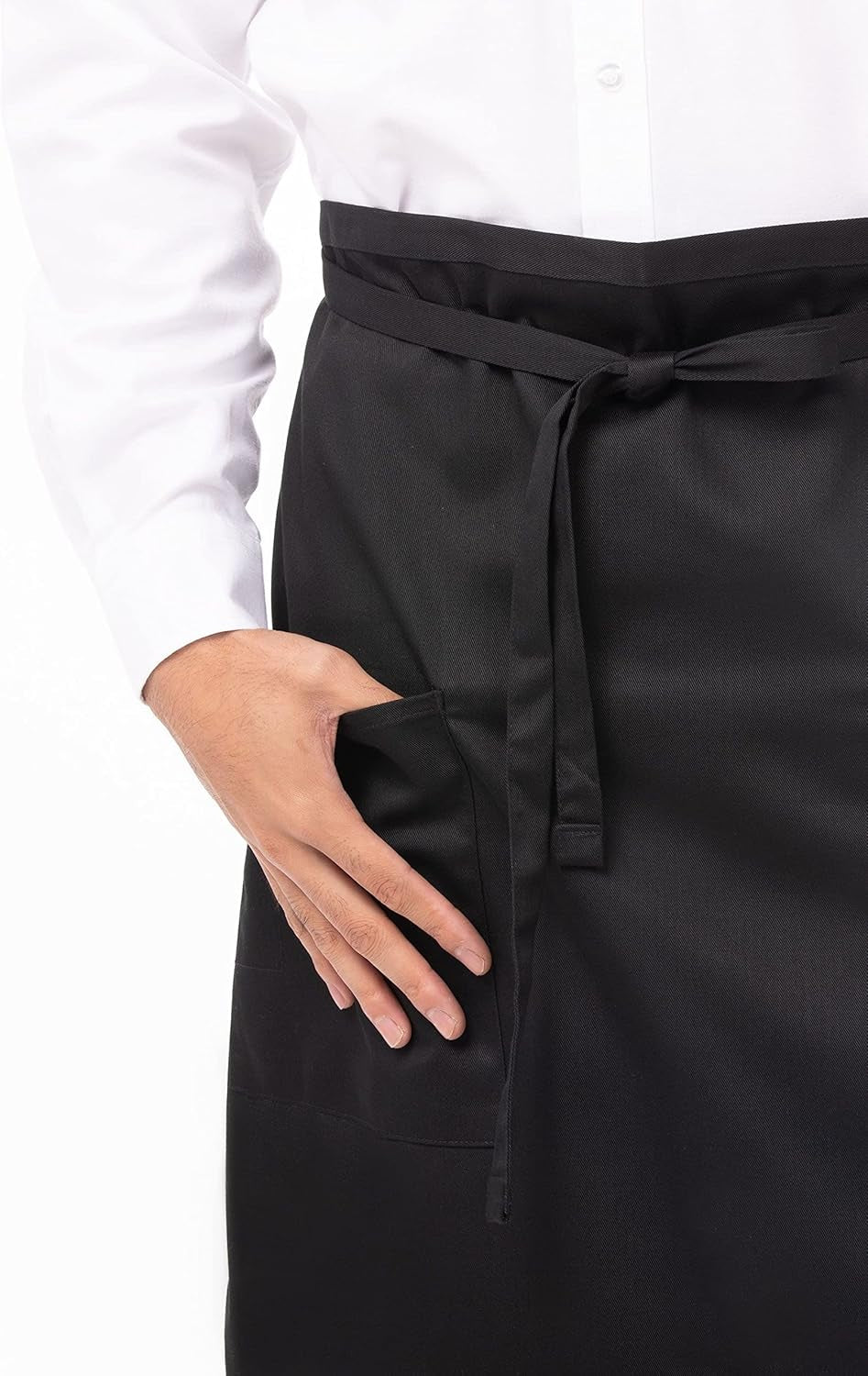 Chef Works Unisex Two Pocket Bistro Apron