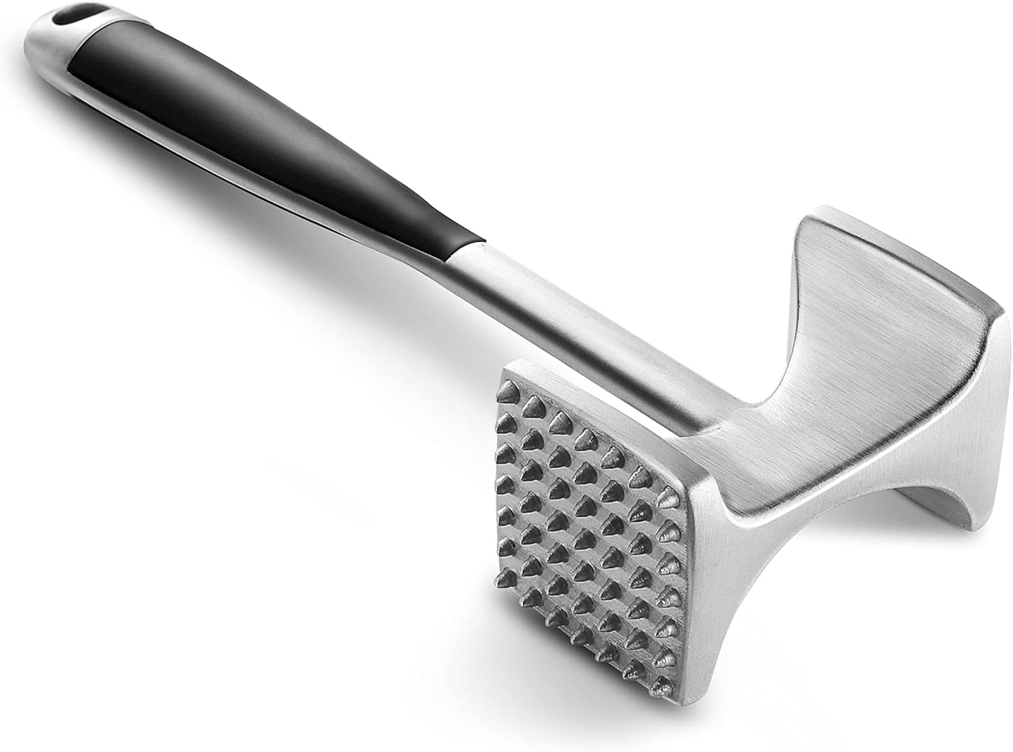 KITEXPERT Meat Tenderizer Hammer with Comfortable-Grip Handle, Dual-Side Mallet for Kitchen, Heavy Duty Pounder for Tenderizing Steak, Beef and Fish