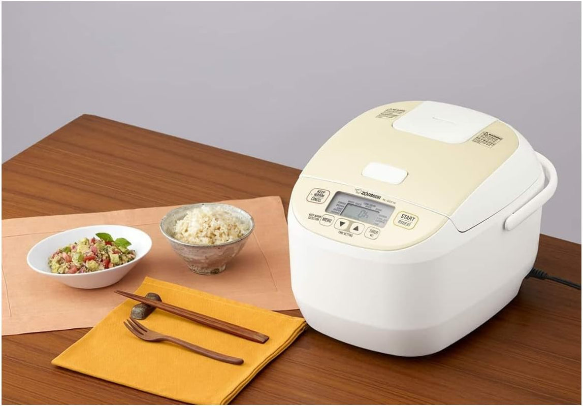 Zojirushi NL-DCC18CP Micom Rice Cooker and Warmer (Pearl Beige, 10 Cups)
