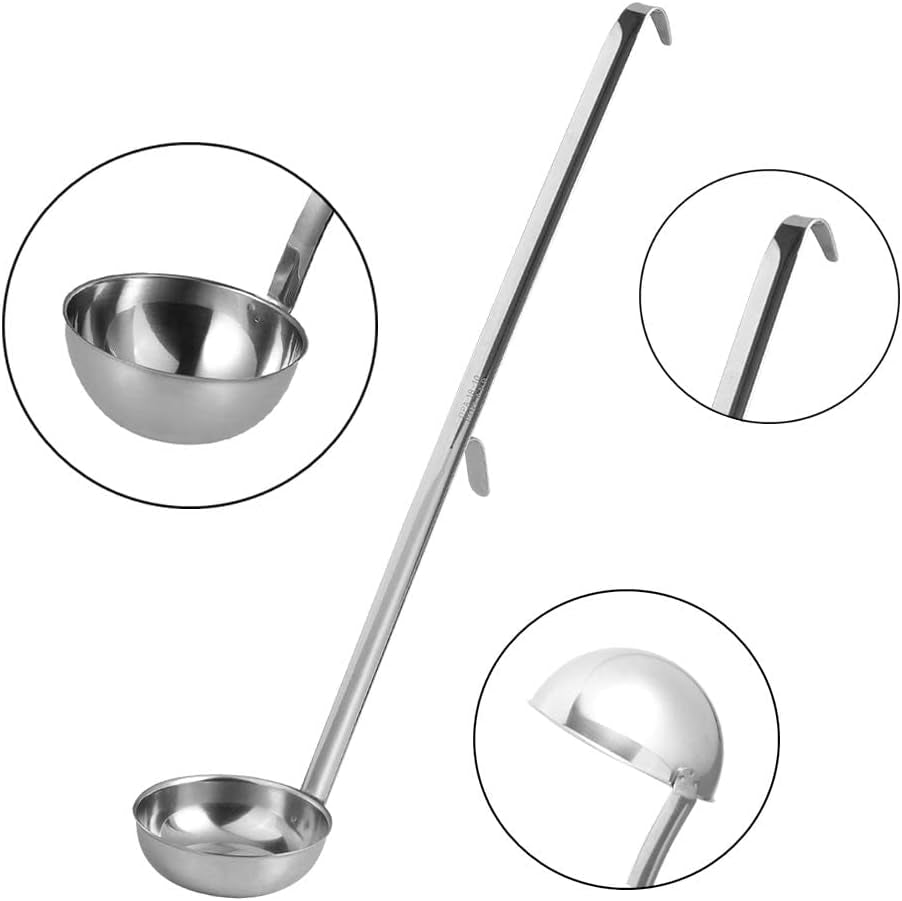 Stainless Steel Soup Ladle (5 PCS SET)