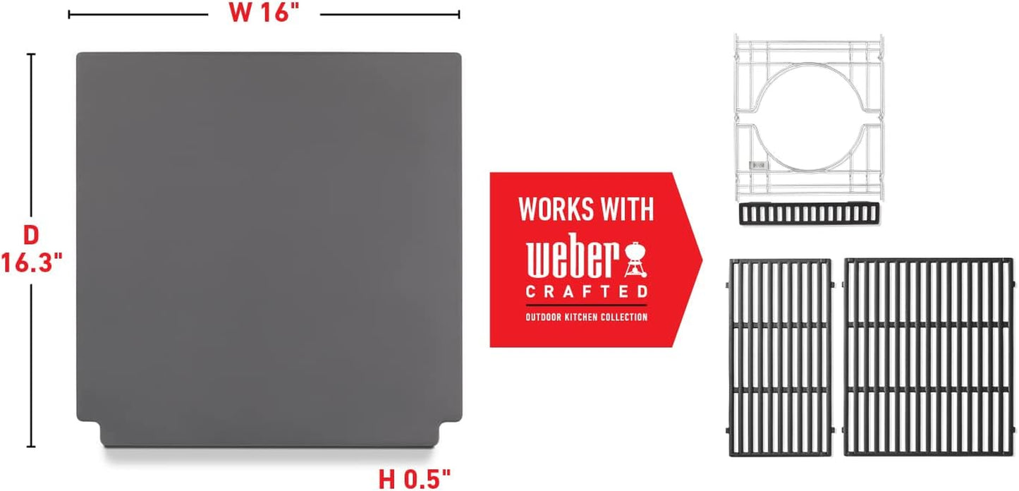 Weber Crafted Glazed Baking Stone
