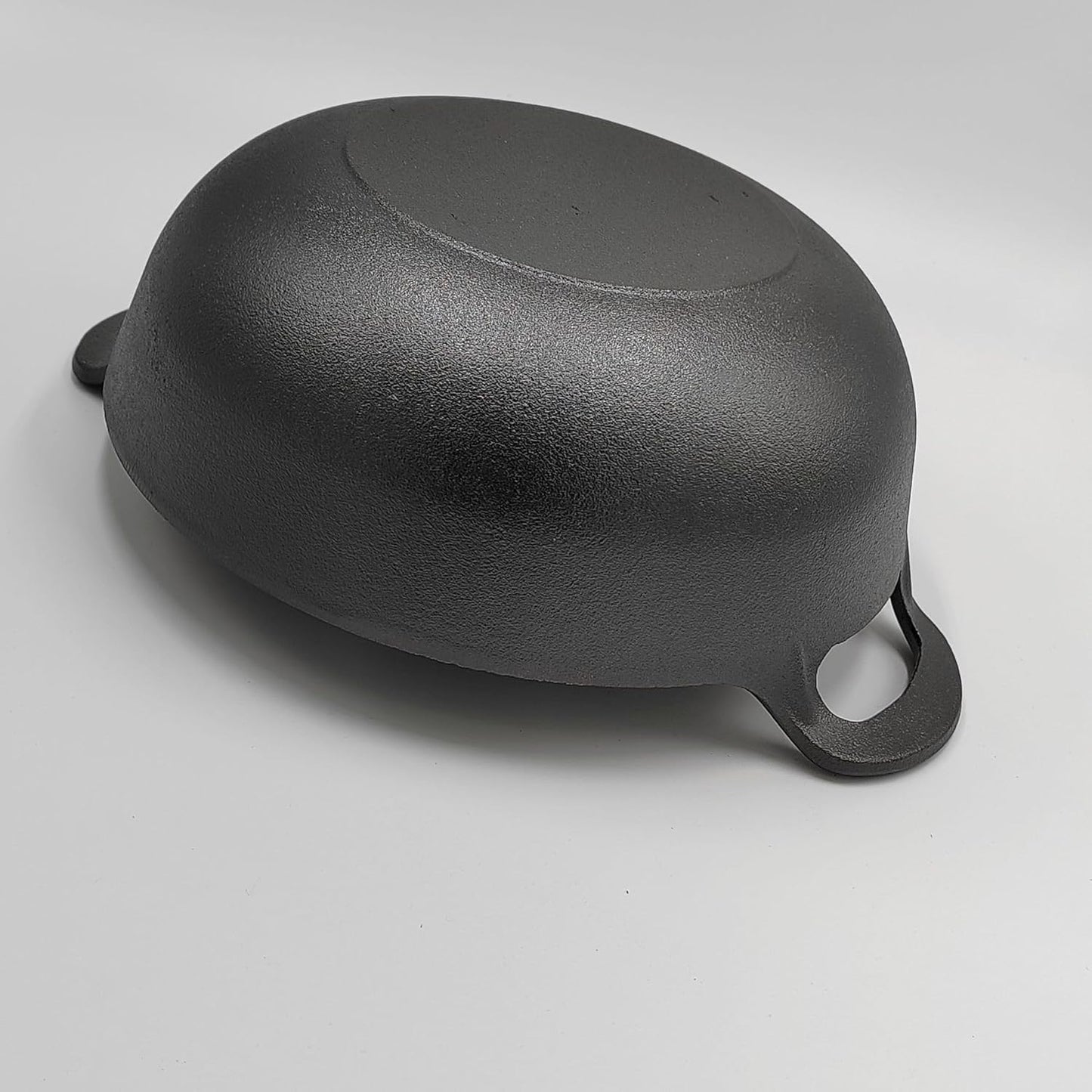 Cast Iron Wok with Handles, Pre-Seasoned Cast Iron Grilling Wok, Use in the Oven, on the Stove, or on the Grill (10 Inch)
