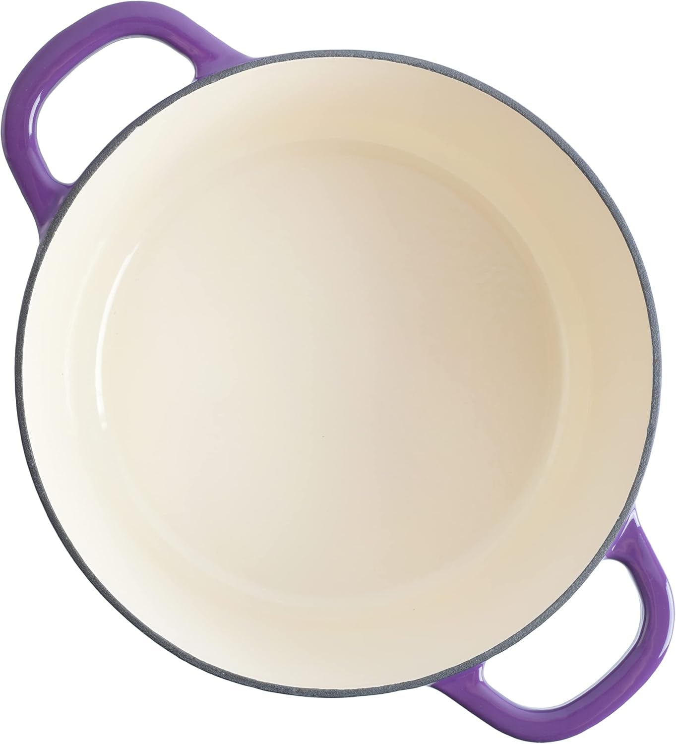 Crock-Pot Artisan round Enameled Cast Iron Dutch Oven, 7-Quart, Lavender Purple