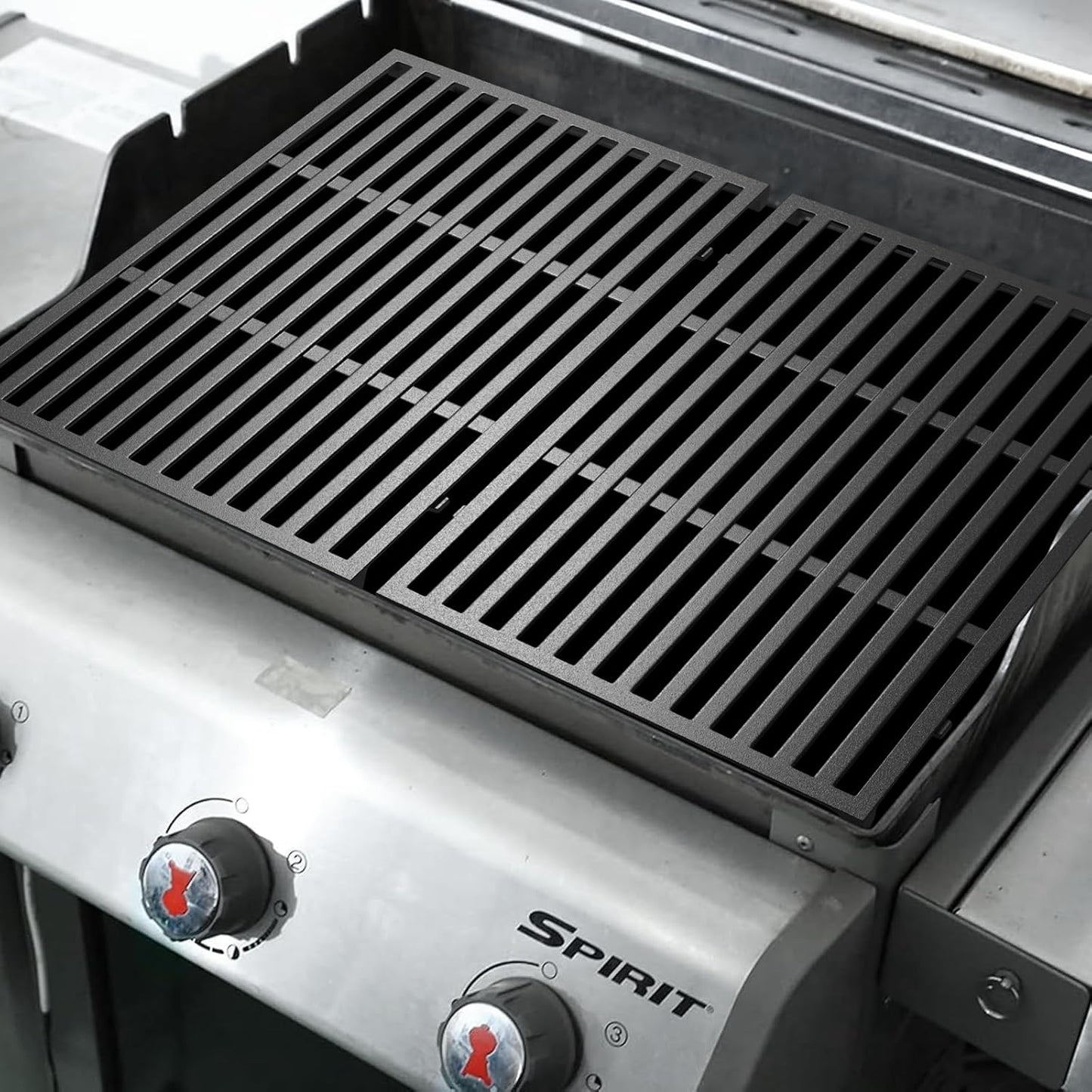 Grill Parts for Weber Spirit E310, 17.5" Grill Grates for Weber Spirit 300 and Spirit II 300, Spirit E/S310 E/S315 320 330 SP320, Spirit 700, Genesis 1000-3500, Gold & Silver B/C Gas Grill, 7638 7639
