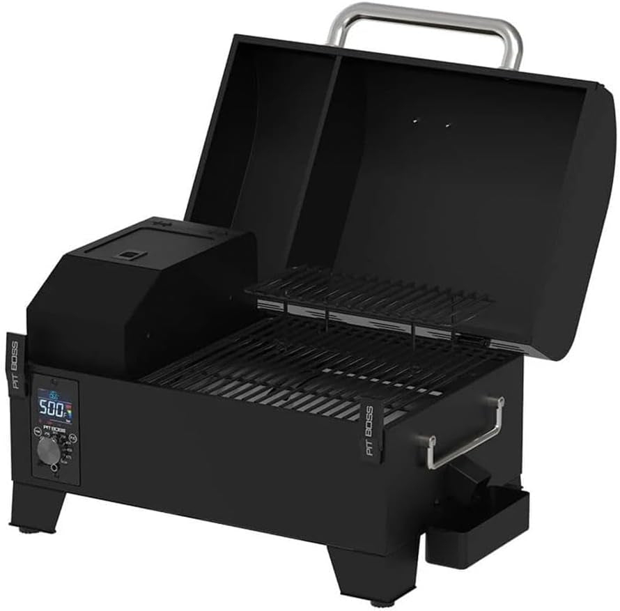 Pit Boss Table Top Pellet Grill, Matte Black - PB150PPG
