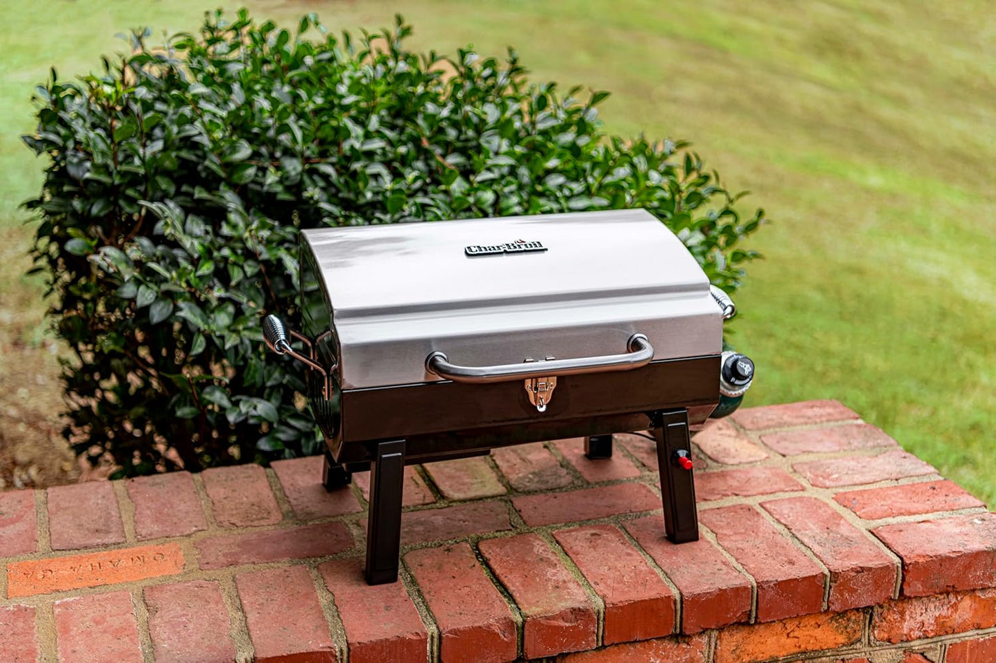 Char-Broil Stainless Steel Portable Liquid Propane Gas Grill