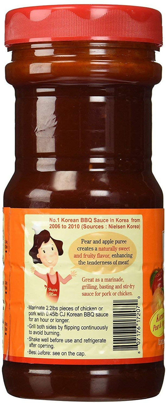 (Hot&Spicy) CJ Korean BBQ Original Sauce Chicken & Pork Marinade 29.6 Ounce (1)