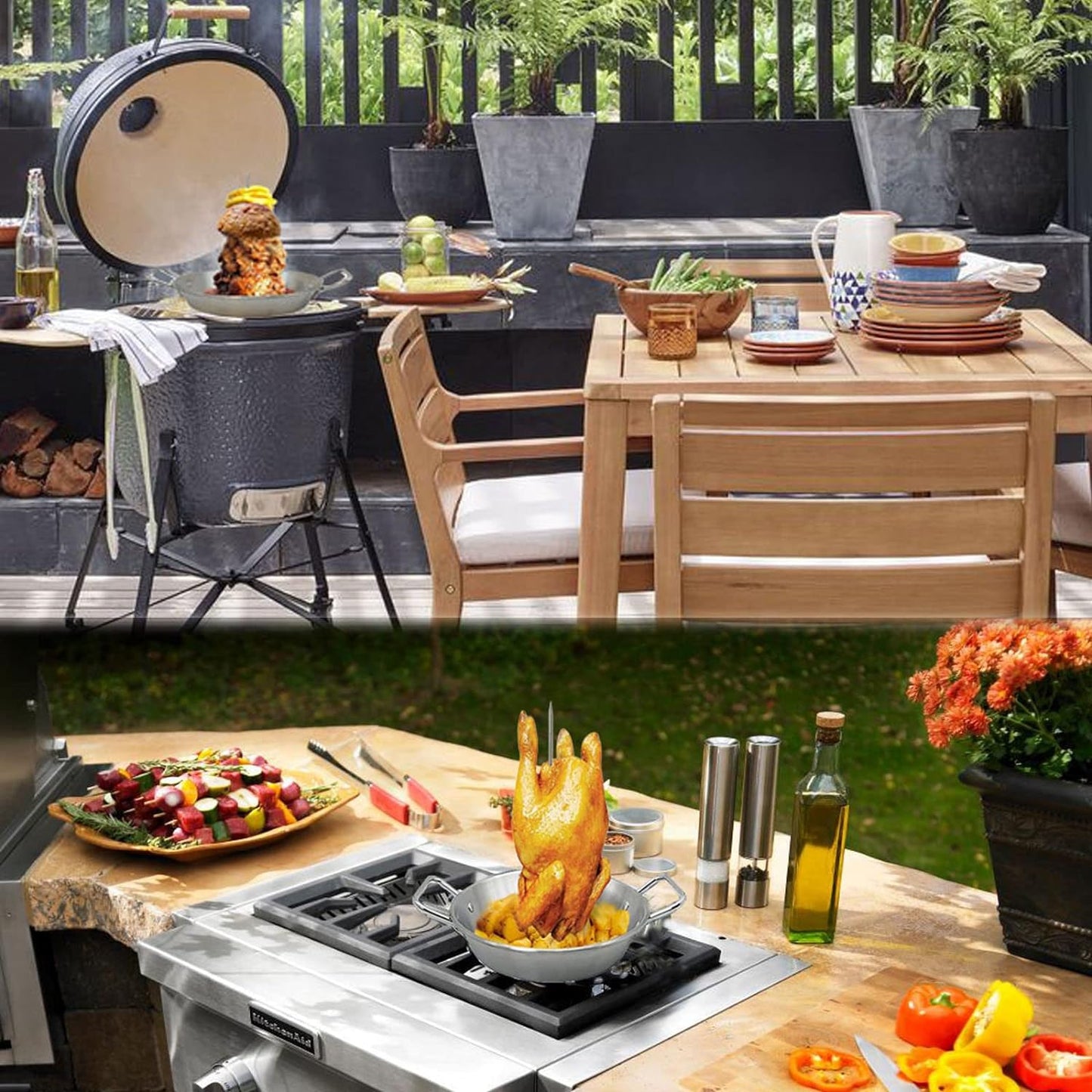 Barbecue Hack Vertical Skewers,Stainless Tacos Al Pastor Skewer Stand for Grill or Oven with 3 Spike,Removable Grilling Meat Spit for Grilling Al Pastor and Shawarma Brazilian Churrasco Chickens Kebab