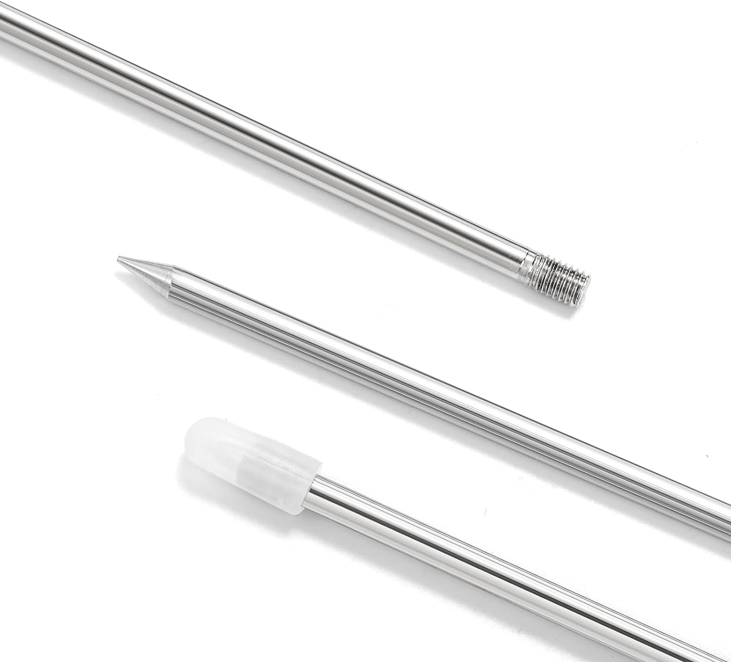 Noamus Vertical Skewer for Grill, Stainless Steel Stand Skewer, Pastor Skewer with Removable 3 Size Spikes (8", 10", 12"), Tacos Gyros-Bbq Grilling Pan Accessory for Smoker Kamado Grill Oven Dishes