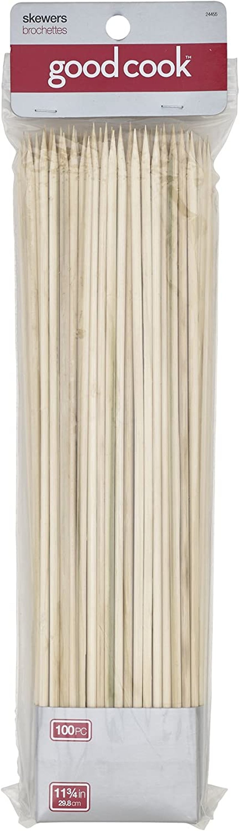 Good Cook 12-Inch Bamboo Skewers, 100 Count