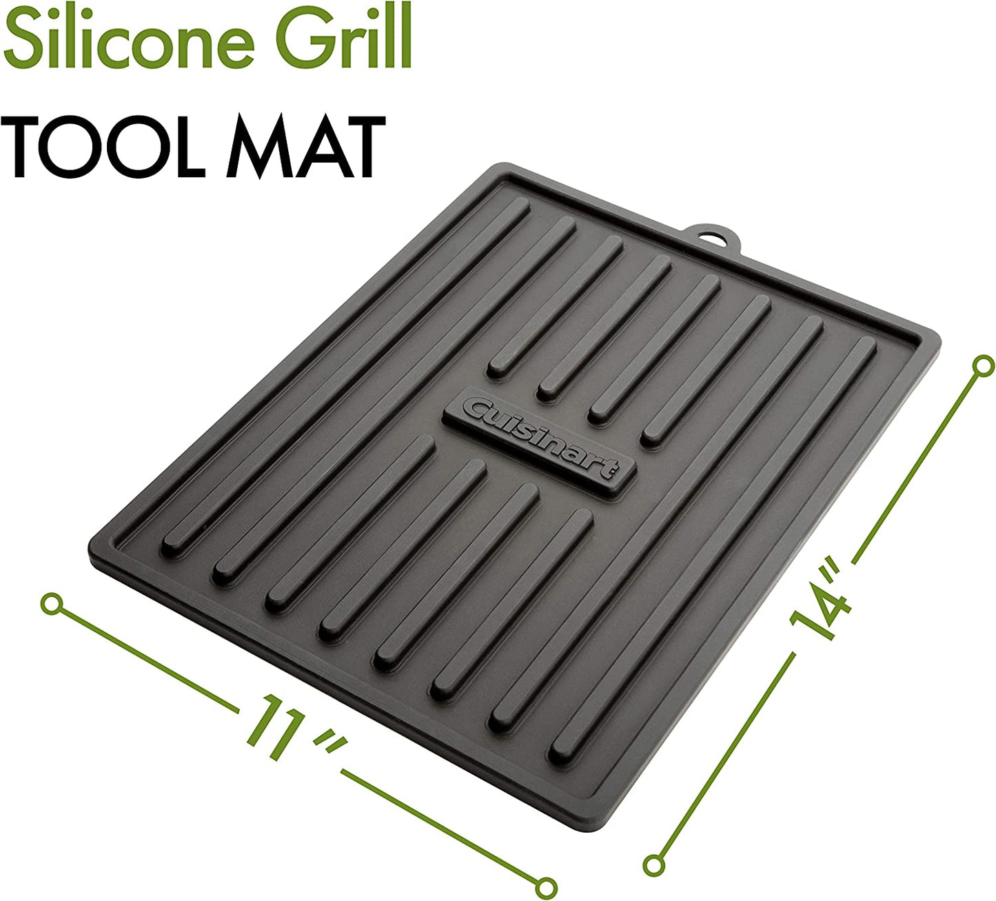 Cuisinart CTM-820 Silicone Tool, Black Grill Mat