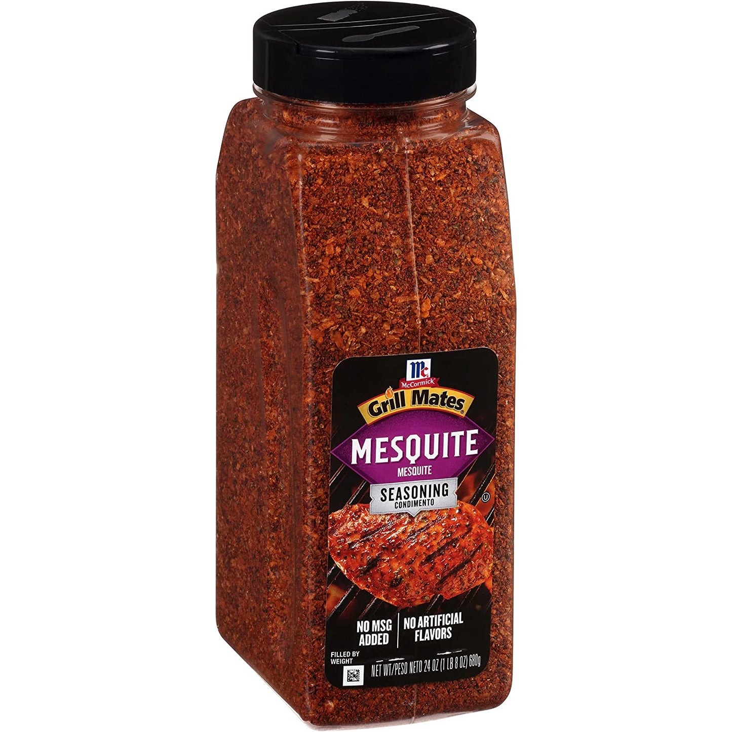 Mccormick Grill Mates Mesquite Seasoning, 24 Oz - One 24 Ounce Container of Mesquite BBQ Spice, Versatile Use in Marinades, Meats, Dressings and More