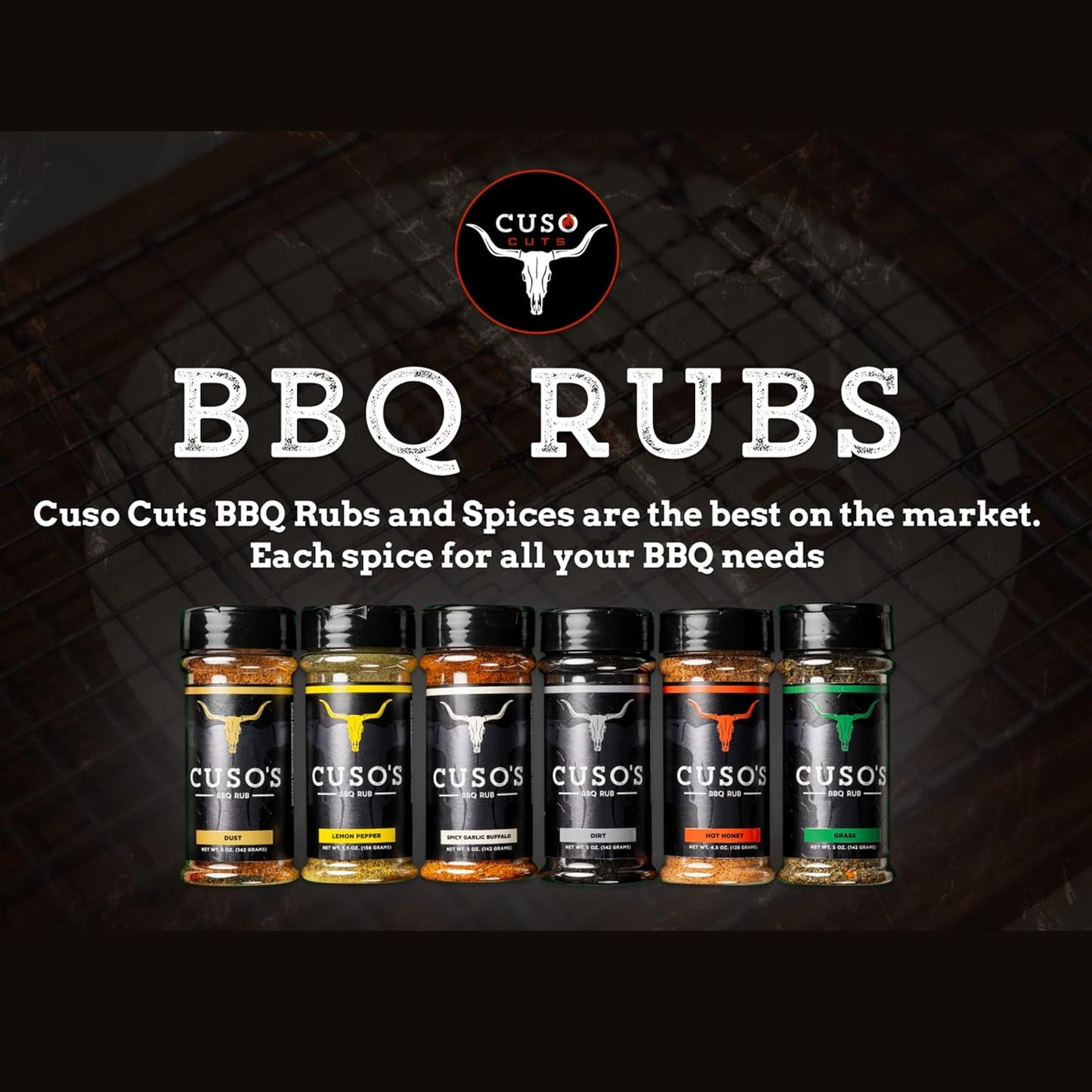 Cuso Cuts Great Tasting Tequila Lime Habanero - Contains All Natural Ingredients - Spices & Rubs for Grill, BBQ & Marinade - 1 Count
