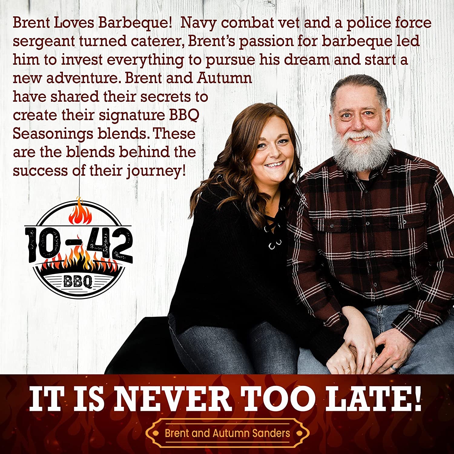 10-42 BBQ Brisket Rub | All-Natural Spice Seasoning for Steak, Rib, Beef Brisket | Barbecue Meat Seasoning Dry Rub | BBQ Rubs and Spices for Smoking and Grilling | No MSG, 5.5.Oz Bottle