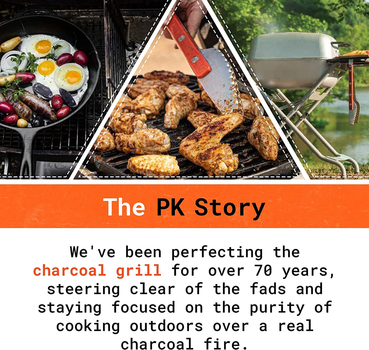 PK Grills Stainless Steel BBQ Rib Rack for Grilling, Smoking, & Roasting, Barbecue Grill Oven Accessories, PKUA-RR-SS