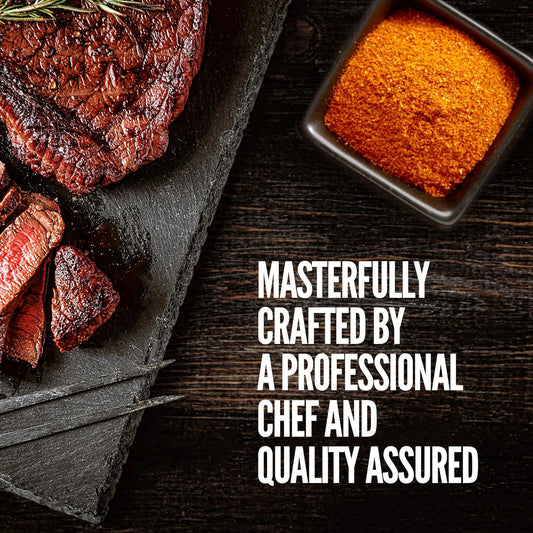 BBQ Barbecue Spices and Seasonings Set - Ultimate Grilling Accessories Set - Gift Kit for Barbecues, Grilling, and Smoking - Great Gift for Men or Gift for Dad Made in the USA