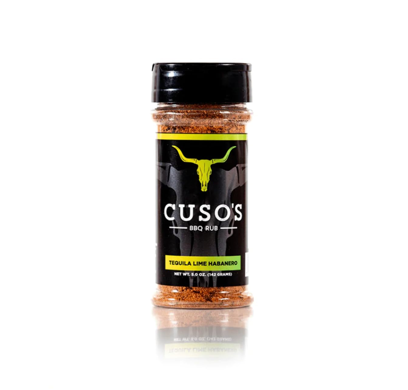 Cuso Cuts Great Tasting Tequila Lime Habanero - Contains All Natural Ingredients - Spices & Rubs for Grill, BBQ & Marinade - 1 Count