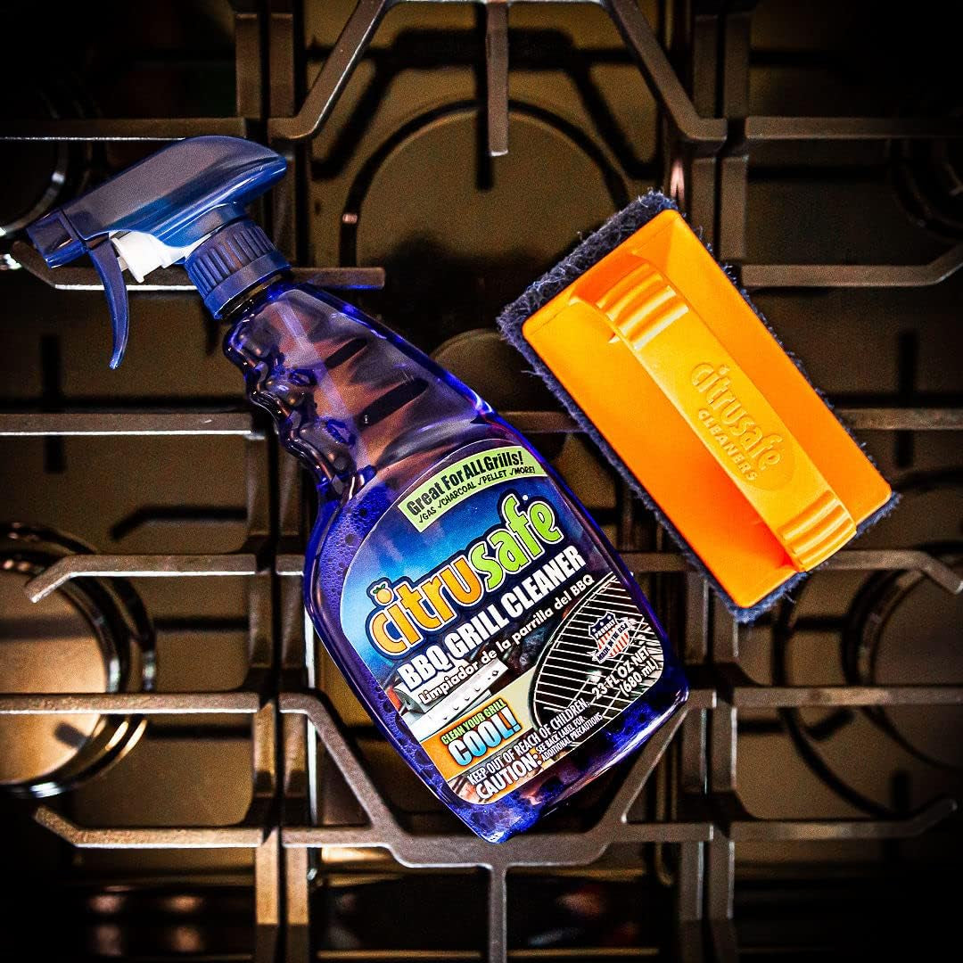 Grill Cleaning Spray - BBQ Grid and Grill Grate Cleanser (23Oz)