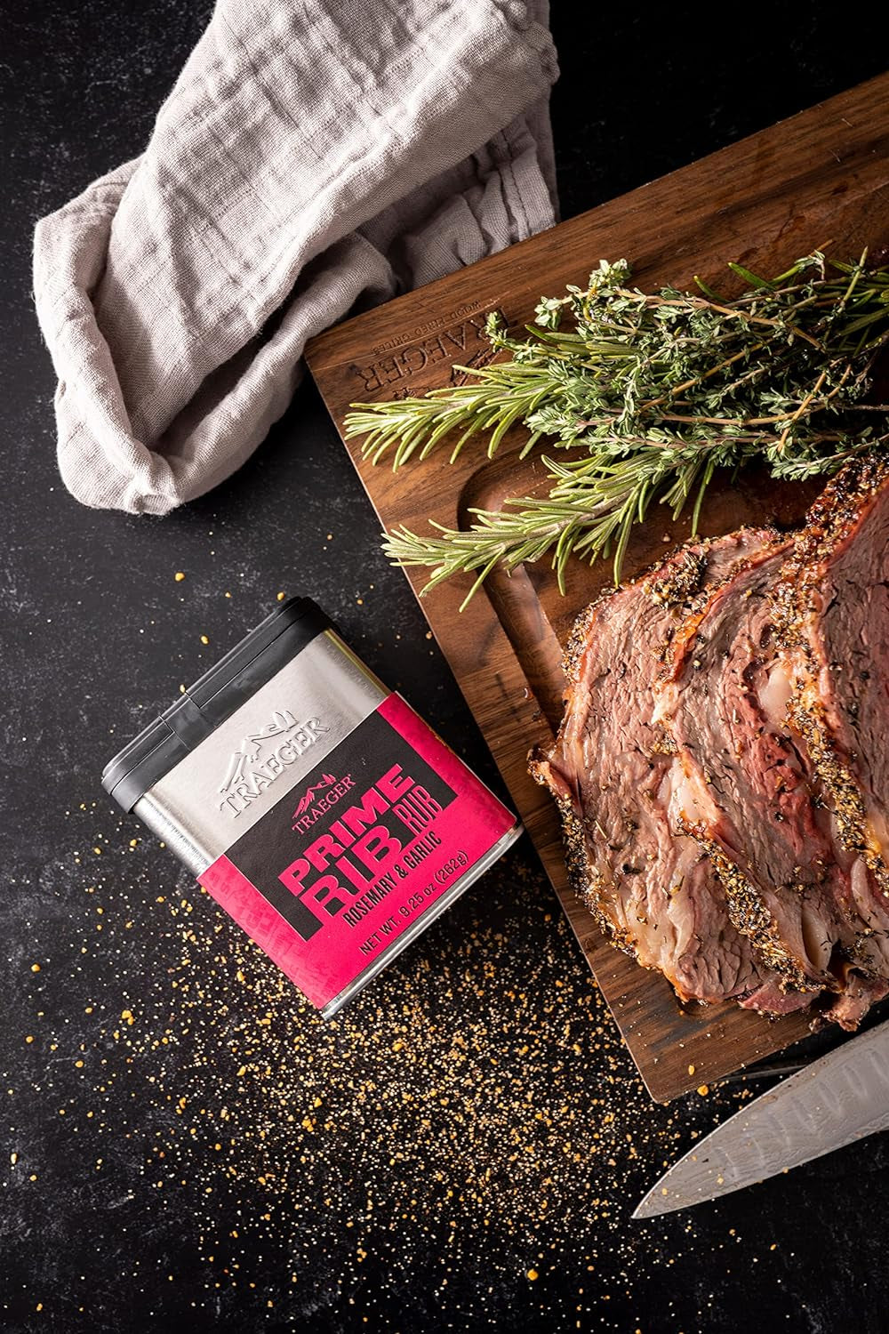 Traeger Grills SPC173 Prime Rib Rub with Rosemary & Garlic 9.25 Ounce (Pack of 1)