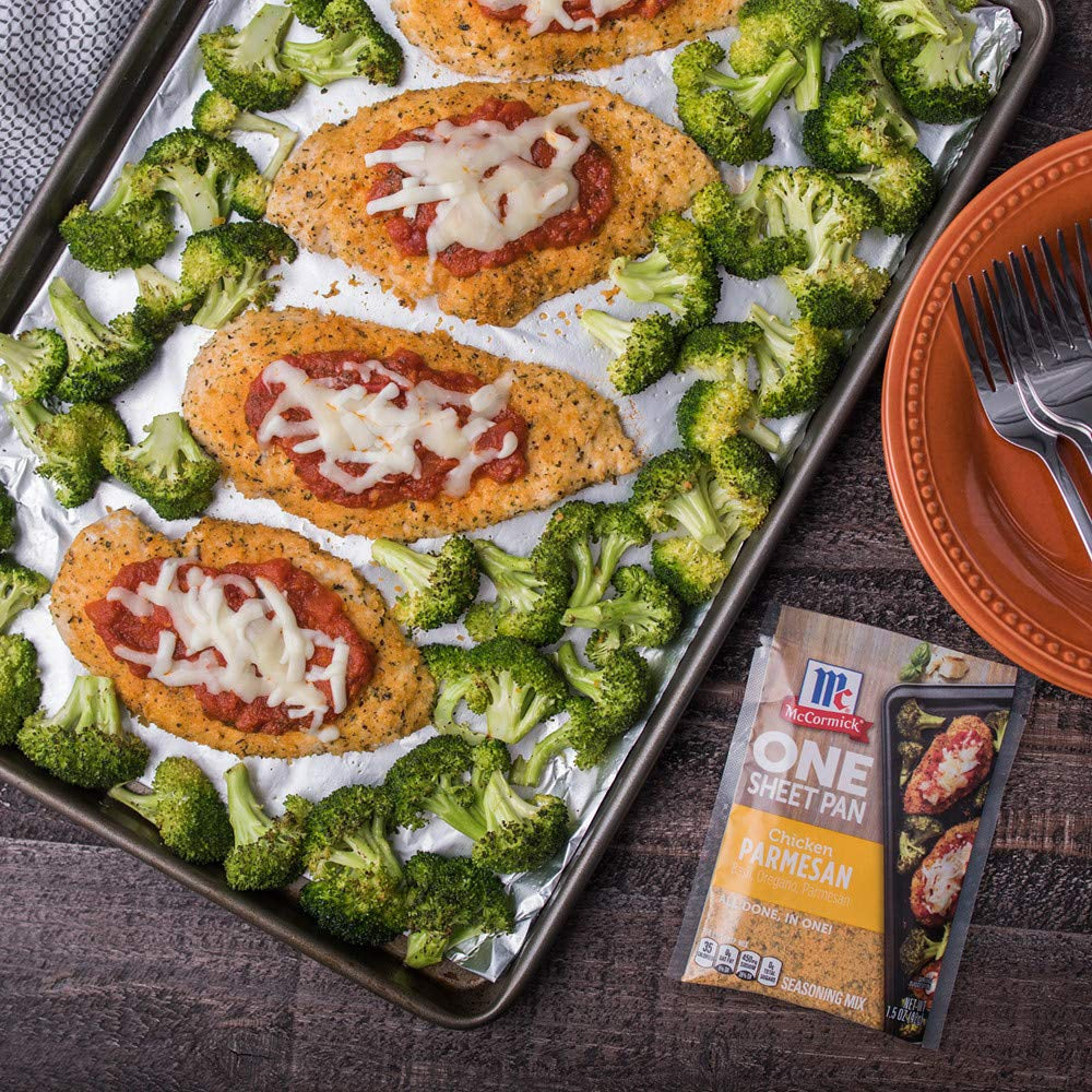 , One Sheet Pan Chicken Parmesan Seasoning Mix, 1.5 Oz