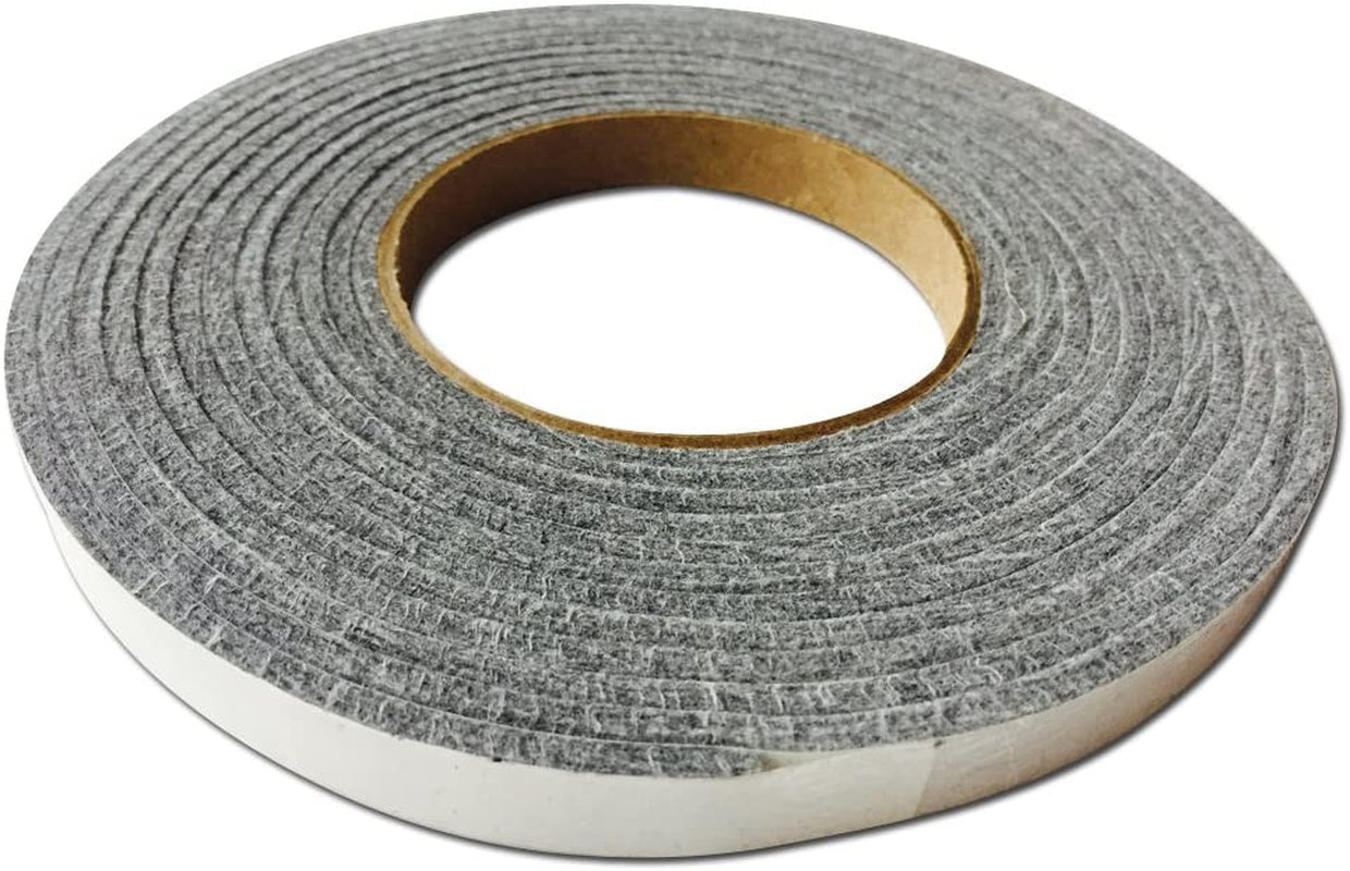 1/2" X 1/8" Lavalock High Temp BBQ Gasket Smoker Seal for Nomex Door Lid, Self Stick Grey