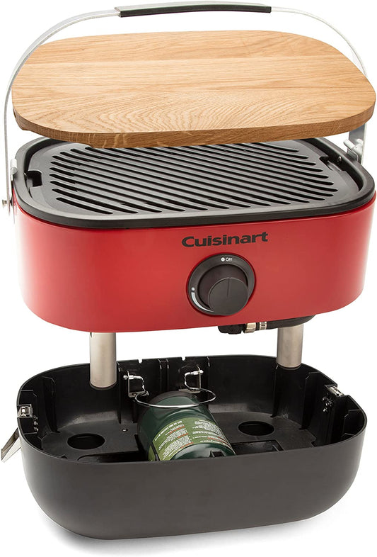 Cuisinart CGG-750 Portable, Venture Gas Grill, Red